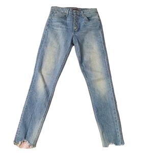 Joe's jeans the bella 11" high rise skinny ankle jeans size 24